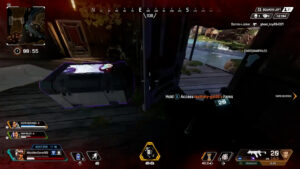 【APEX】デスボックスがひっついたドアにひき殺されるミラージュ