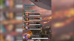 【APEX】1部隊5人になるバグ画像