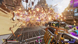 【APEXバグ】射撃訓練場でランパートの増幅バリケードが無限に割れてるんだけど・・・