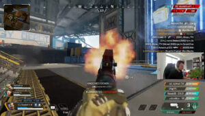 【APEX】開幕降下後、1分間で7キルするヒューズ