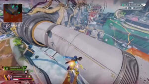 【APEX】フェイズランナーのパイプ上をジャンプタワーで越えようとした結果ｗｗｗ