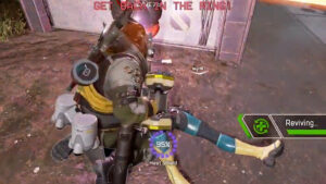 【APEX小ネタ】ヒートシールドを味方の体に刺して蘇生させるコースティック