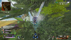 【APEX】ヴァルキリーの頭上に「木」がある状態でアルティメットを発動するとこうなる