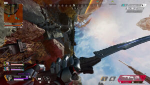 【APEX小ネタ】アッシュのアルティメットは水平よりも垂直のレンジのほうが長い