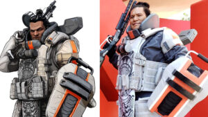 【APEX】クオリティが高すぎるジブラルタルのコスプレ