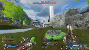 【APEX】占拠されているB地点に向かってジャンプパッドを使った結果・・・