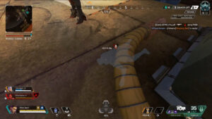 【APEXバグ】ノックダウンしたマッドマギーが脚にくっつくバグがエグいｗｗｗ