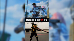 【APEX】バンガロールのモーションキャプチャシーンとゲーム内の映像を見比べてみた