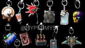 【APEXリーク情報】新しくゲームファイルに追加された「武器チャーム」を1枚にまとめた画像