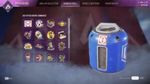 【APEX】シーズン15で回復アイテムに貼ることができる「ステッカー」が登場!!