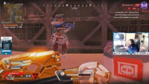 【APEX】ShivFPSさんの有名クリップ『ライフラアアアアアアイン！！』のアニメーションを作ってみた