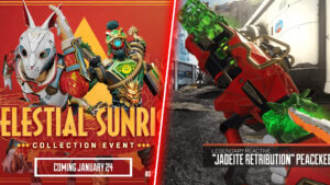 【APEX】セレスティアルサンライズ コレクションイベントが開始！「ピースキーパーの進化スキン」や、新期間限定モード「ハードコアロイヤル」が登場