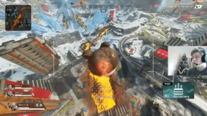 【APEXおもしろバグ】シーズン16で追加された「レジェンド風船」の上に一生浮かぶことができるバグが発見されるｗｗｗ