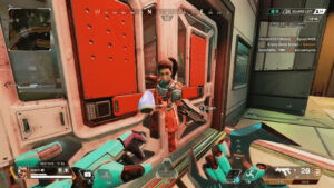 【APEX】ドアから体が出てしまっているランパート