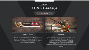 【APEX】今後のイベントで登場する「チームデスマッチ改」のルールが判明!!