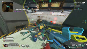 【APEX】パンチしたせいでノックダウンしてしまうライフラインさんwww