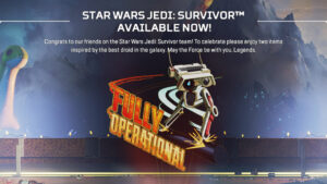 【APEX】4月29日に「STAR WARS ジェダイ:サバイバー」の発売記念アイテムがログイン報酬として配布されるとのこと