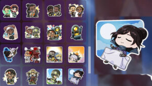 【APEX】過去に登場したLINEスタンプのイラストが「ステッカー」になってゲーム内に登場予定とのこと