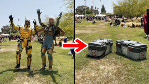 【APEX】味方を助けた後にリングダメージで部隊壊滅になった時のコスプレ