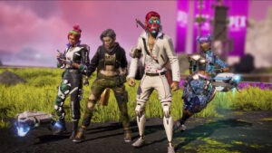 【APEX】ポストマローンコラボイベントで登場する「オクタン」「レイス」「ホライゾン」「ライフライン」の新スキン紹介動画が公開！