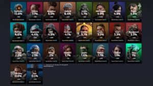 【APEXシーズン22】9月下旬のレジェンドピック率【2024年9月28日最新版】