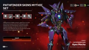 【APEX】パスファインダープレステージスキンの手元がリーク!