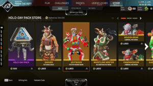 【APEX】ストアがアップデートしました!てんこ盛りです。