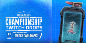 【APEX】ALGS CHAMPIONSをtwitchで視聴してアイテムをGET(Twitch Drop)