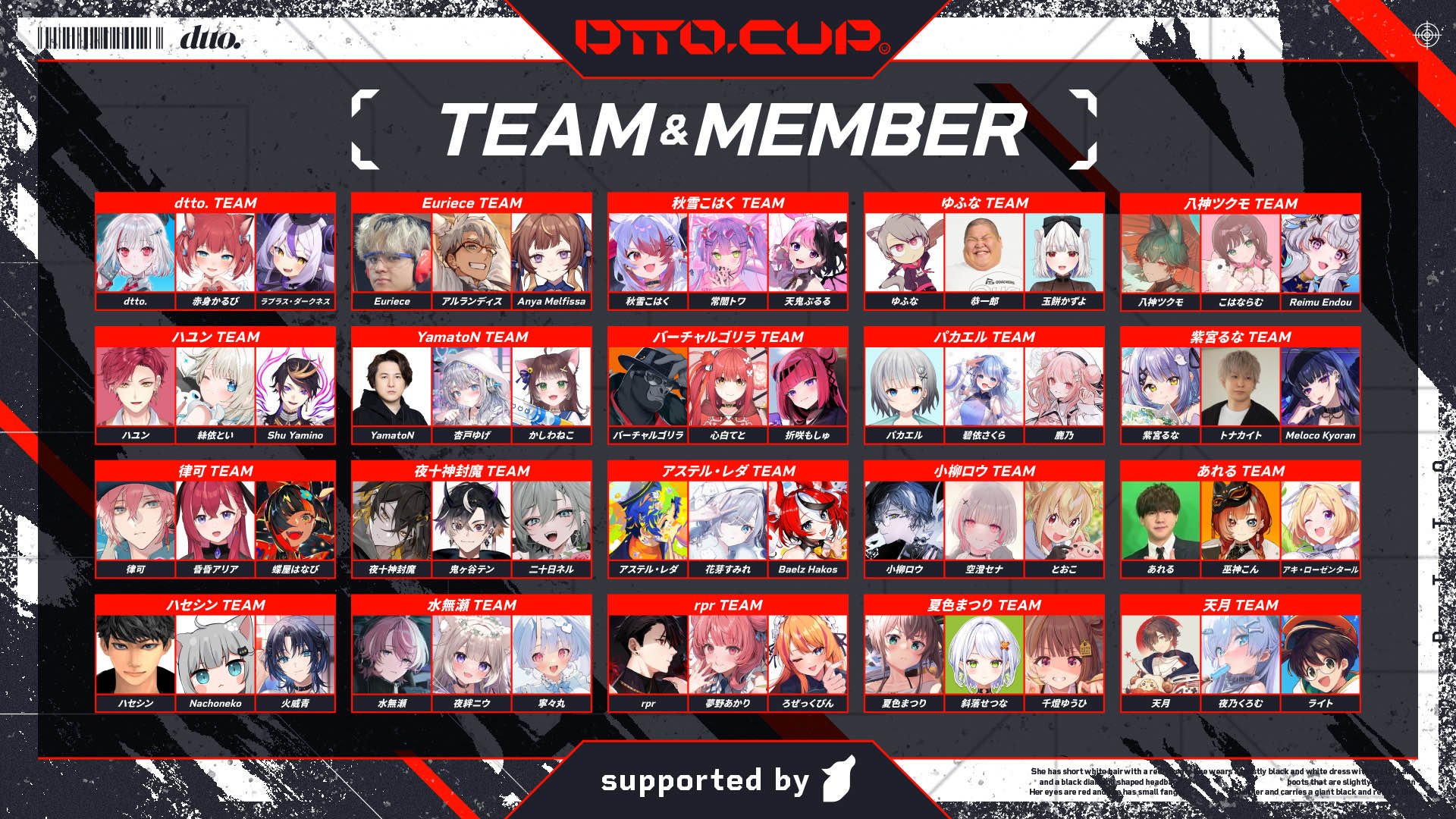 【APEX】REJECT所属 DTTOさん主催の DTTO.CUP が明日15(土）に開催