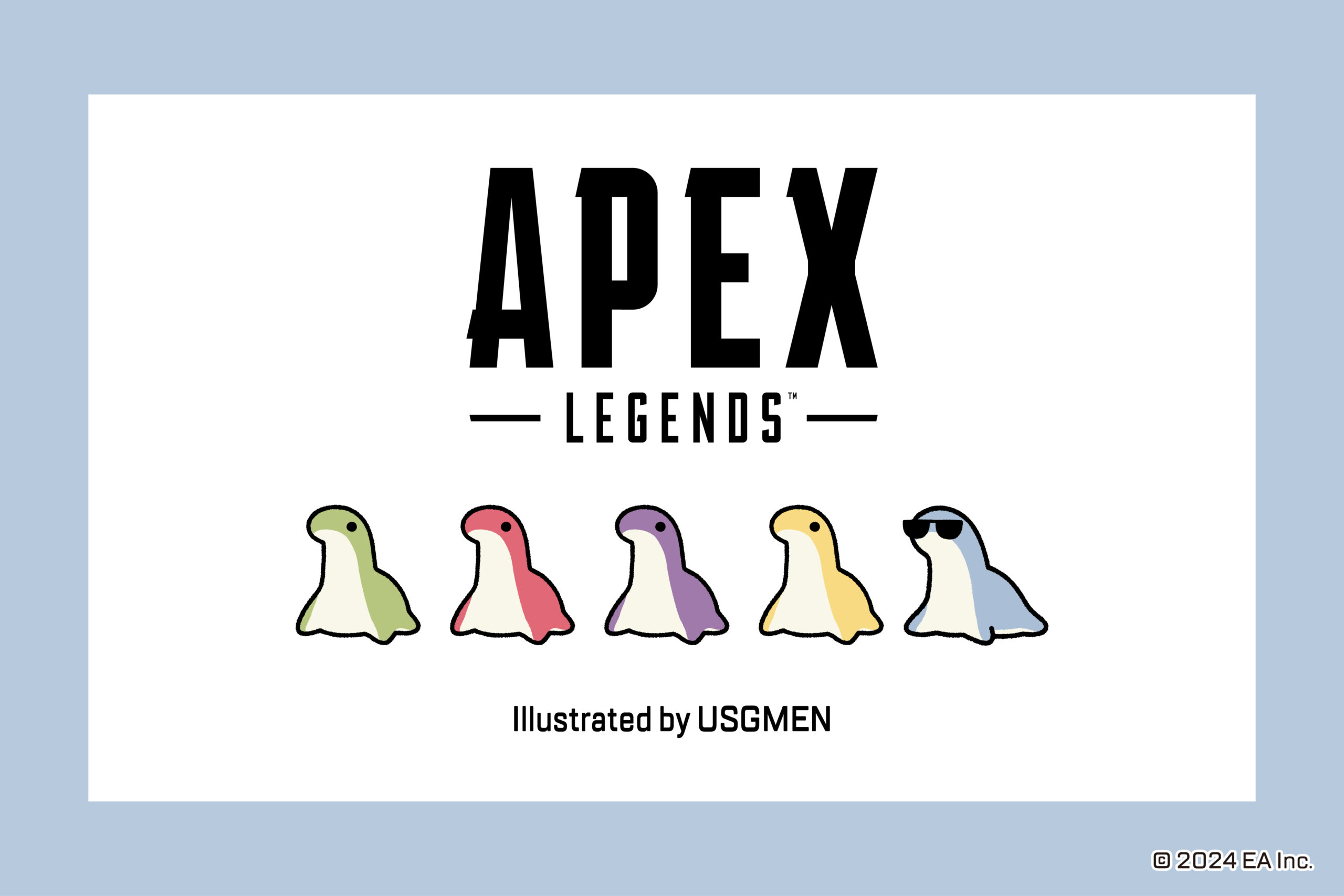 『APEX LEGENDS ™ 』うさぎメン描きおろしネッシーグッズ再販決定！！