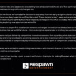 【APEX】APEXの開発元 Respawnでスタッフ10%強100名ほどの解雇を実施