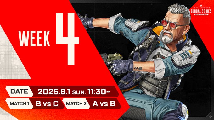 【ALGS】Year 5 APAC North Pro League Week 4は本日6/1(日)11:30配信開始