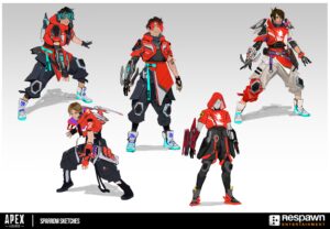 【APEX】スパロウは日本人設定予定もヴァルキリーが既に日本人でOVERWATCHのハンゾーの被り回避でイタリア人に