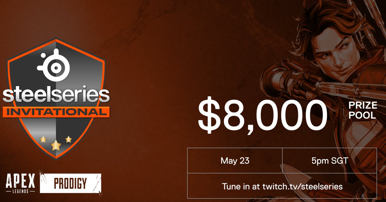 【APEX】日本のプロチームも参戦『SteelSeries Invitational Ft. – APAC』が23金 18:00~開始