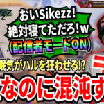 【ハル最強!最狂?】眠気MAXのSikezzの雰囲気に飲まれ、ハル配信者モードON!戦闘中に突然TPで遠くへ行ってしまうハルが最強なのに面白すぎた!