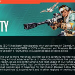 【APEX】公式によるDoS攻撃への対策の報告!