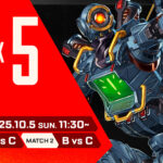 【ALGS 】Year 5 APAC NorthPro League Split 2 Week 5明日10/5(日)11:30~から