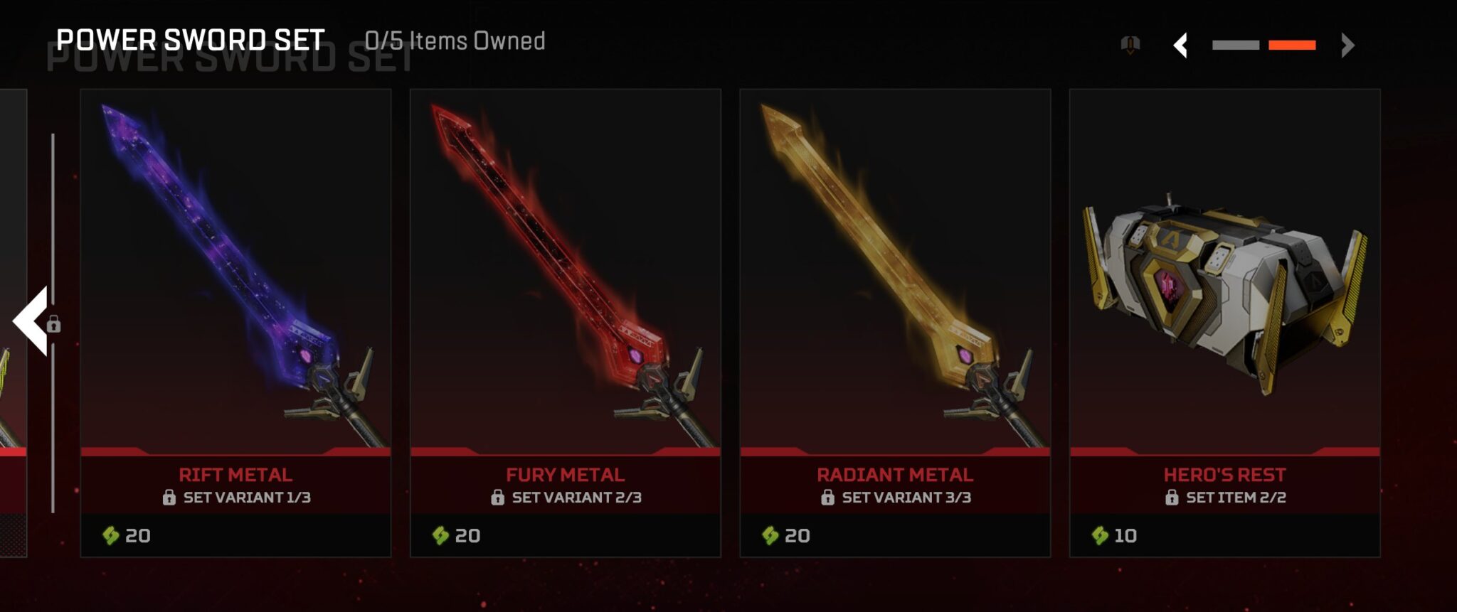 【APEX】パワーソードがワイルドカードのミシック武器で今シーズン再登場か