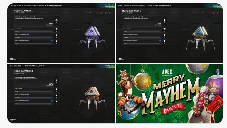 【APEX】ホリデーシーズン無料APEXパック