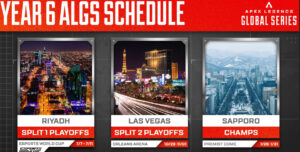 【ALGS】YEAR6のスケジュールが発表！サウジ、ラスベガス、札幌！！