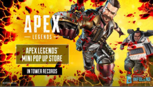 『Apex Legends』の期間限定ショップ「Apex Legends  mini POP UP STORE in TOWER RECORDS」が東京・福岡・大阪のタワーレコードにて開催決定！