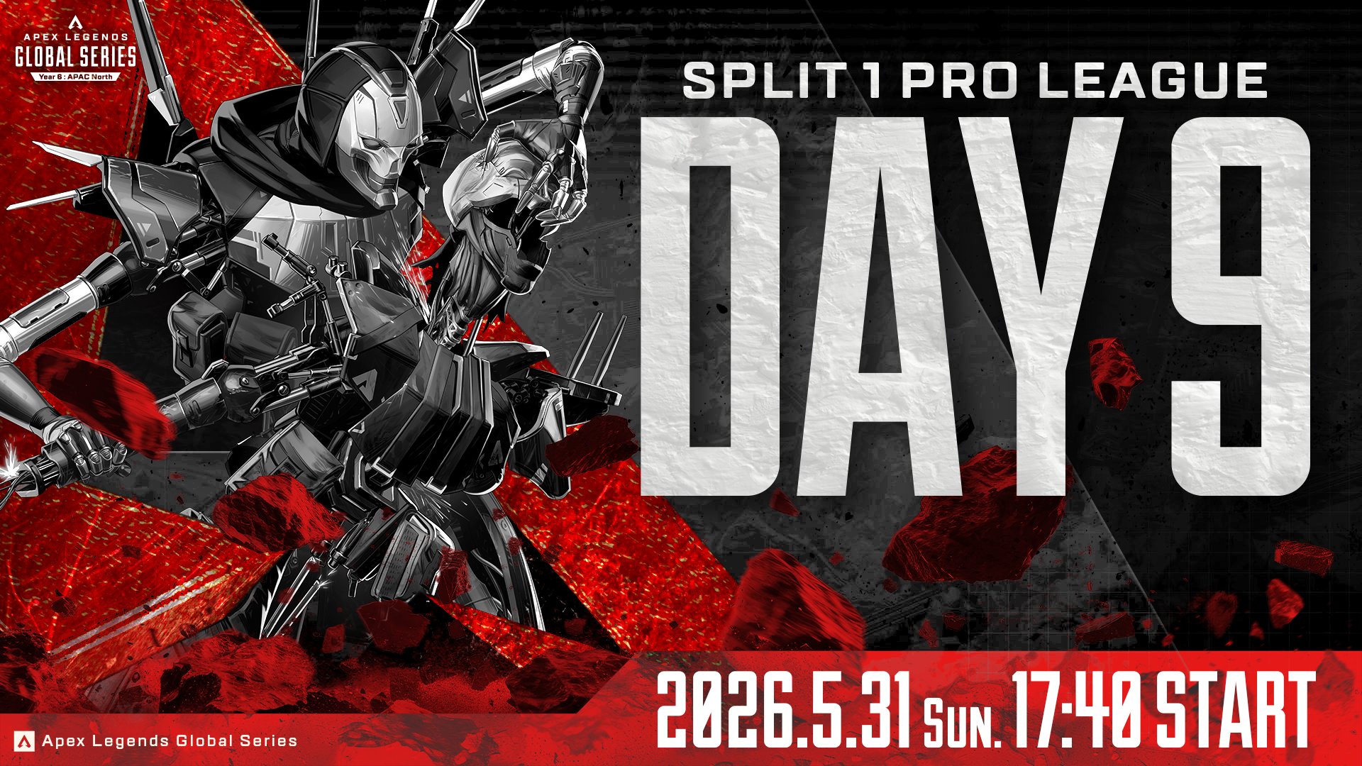 【ALGS】 Year 6 APAC North Pro League Split 1 Day 9　RFに進出できるチームは？