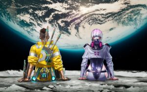 【APEX】Cyberpunk2077コラボキービジュアル