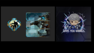 【APEX】タイタンフォール2 10周年バッジ/翼をさずけるほろスプレー