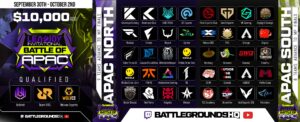 【APEX】Riddle、WGR、KNP、RejectなどAPAC Nのプロチームが参戦！BATTLE OF APACが20:00から配信