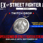 【APEX】Twitch Drop(チャーム）ストリートファイター6コラボ記念